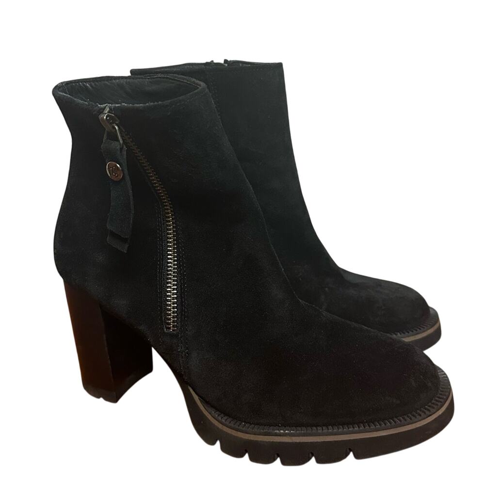 Paul Green Black Ankle Boots